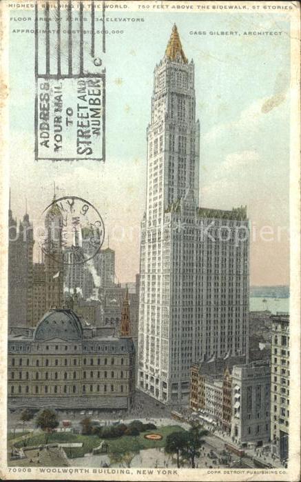 New York City woolworth Building