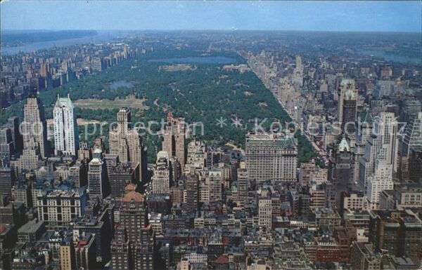 New York City Skyline from R.C.A. Building Central Pa
