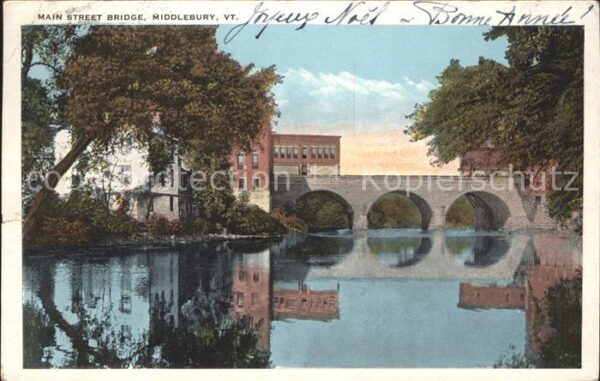 Middlebury Vermont Main Street Bridge