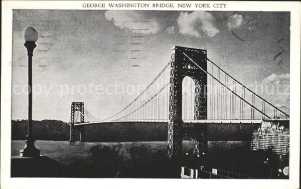 New York City George Washington Bridge
