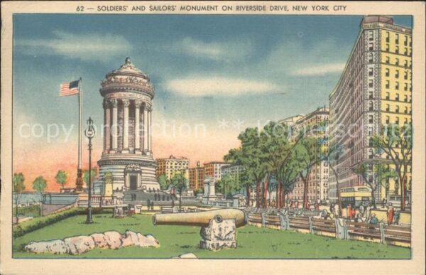 New York City Soldiers and Sailors Monument on Rivers