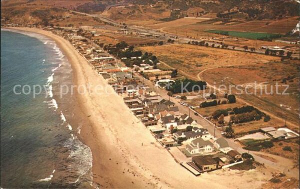 Malibu Fliegeraufnahme Beach Houses