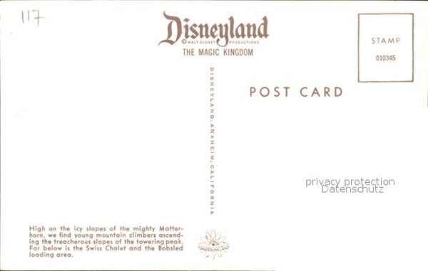 Disneyland California Matterhorn – Bild 2