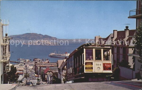 San Francisco California Cable Car