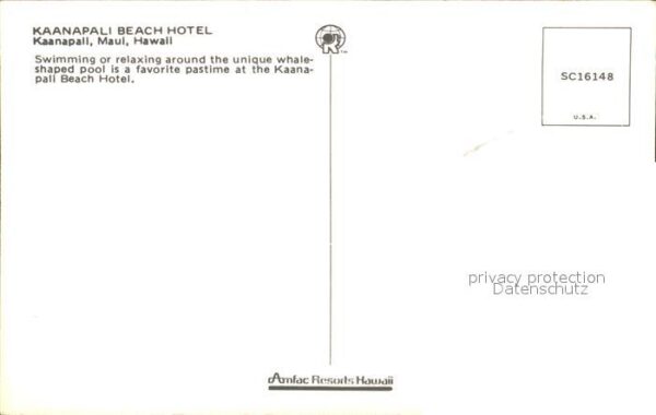 Kaanapali Beach Hotel Pool – Bild 2