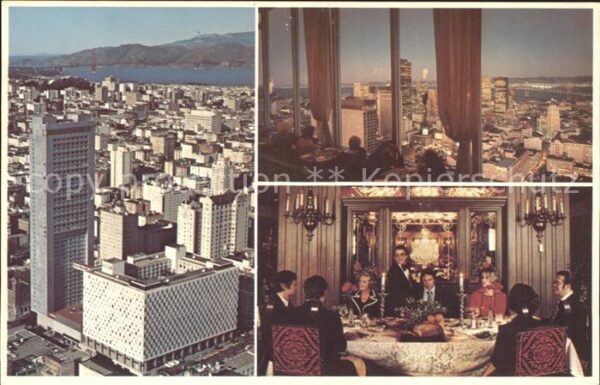 San Francisco California Hotel Hilton Restaurant