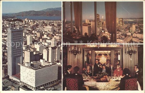 San Francisco California Hilton Hotel Restaurant