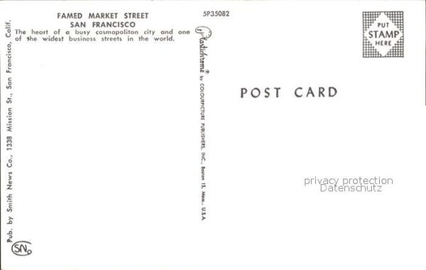 San Francisco California Famed Market Street Busse – Bild 2