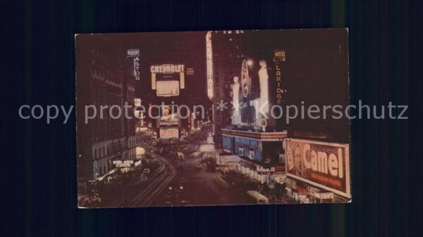 New York City Times Square at Night