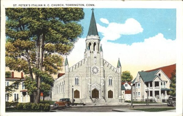 Torrington Connecticut St. Peters Italian R. C. Church
