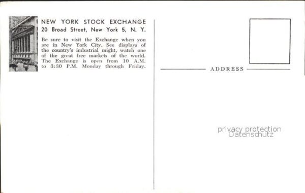 New York City Stock Exchange Broad Street – Bild 2