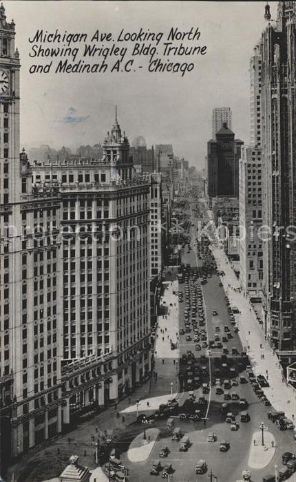Chicago Illinois Michigan Ave Cars