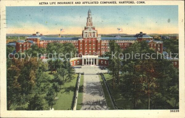 Hartford Connecticut Aetna Life Insurance and Affliliated Co