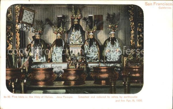 San Francisco California Joss Temple