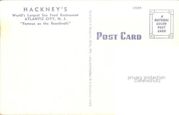 Atlantic City New Jersey Hachneys Food Restaurant – Bild 2