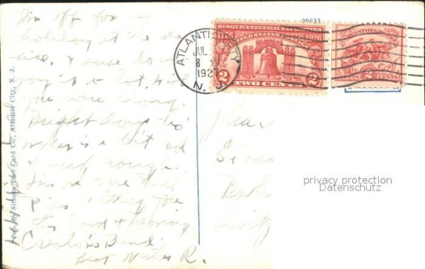 Atlantic City New Jersey Marlborough Blenheim Hotel Pferde – Bild 2