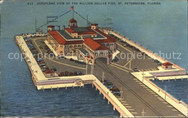 St Petersburg Florida Fliegeraufnahme Million Dollar Pier
