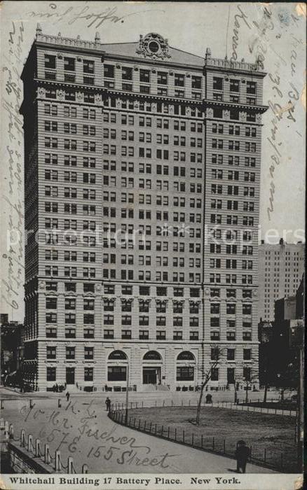 New York City Whitehall Building 17 Battery Place