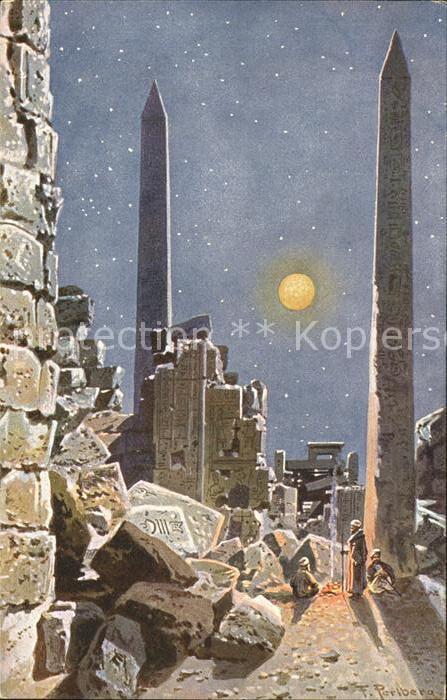 Perlberg F. Nr. 147 Obelisko of Karnak
