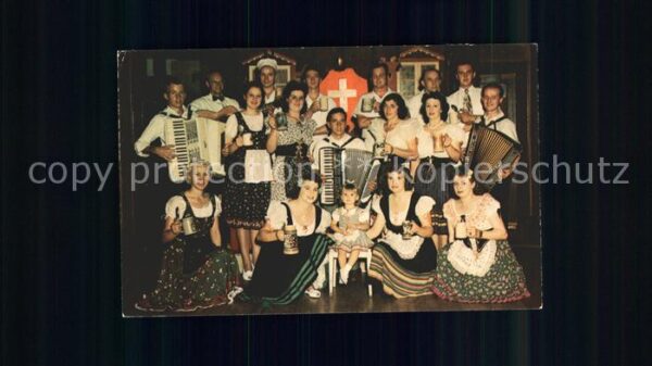 Musikanten Akkordeon Swiss Trudy Alpineers Nanuet