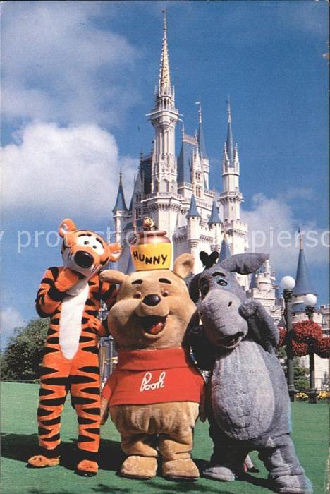 Walt Disney World Winnie Pooh Tigger I-Ah Cinderella Cast
