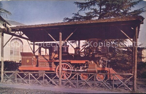 Lokomotive C.P. Huntington Sacramento California