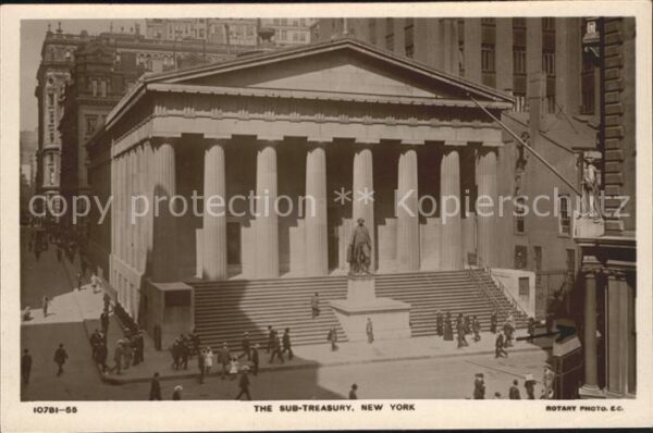 Foto Rotary Nr. 10781-55 Sub-Treasury New York