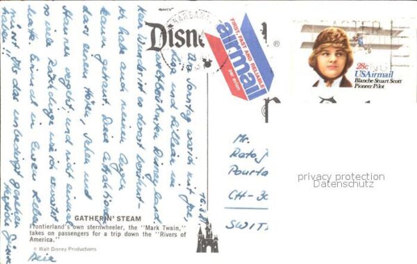 Disneyland California Gatherin Steam Sternwheeler Mark Twain – Bild 2