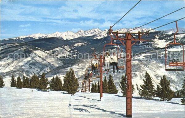Sessellift Chairlift Vail Colorado