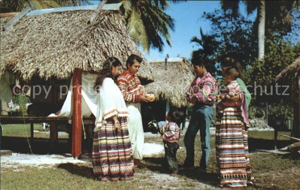 Indianer Native American Florida Seminole Indians