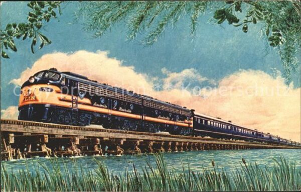 Eisenbahn Biloxy Bay Mississippi Gulf Coast