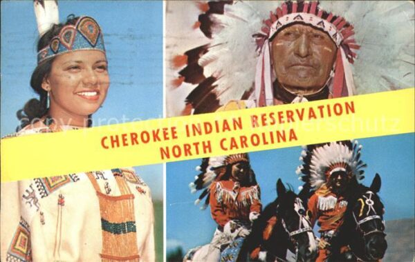 Indianer Native American Cherokee Indian Reservation North Carol