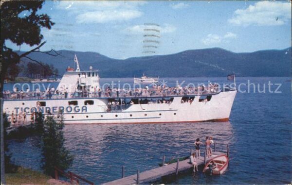 Motorschiffe Ticonderoga Lake George New York