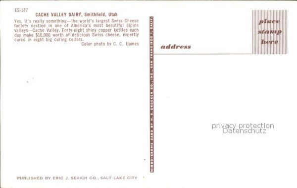 Kaeserei Kaese Cache Valley Dairy Smithfield Utah Swis – Bild 2
