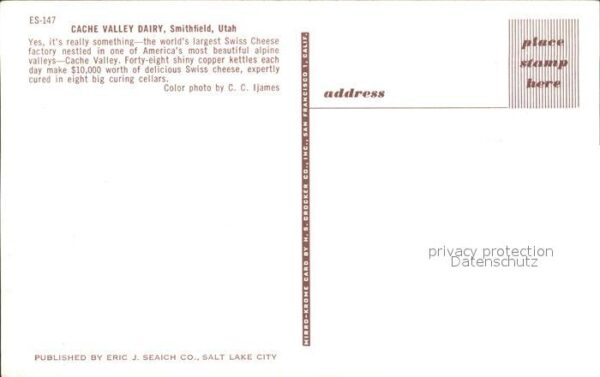 Kaeserei Kaese Cache Valley Dairy Smithfield Utah Swis – Bild 2