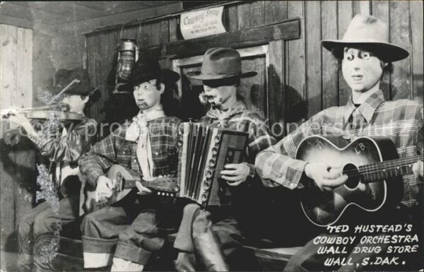 Cowboys Ted Hustead_s Cowboy Orchestra Wall Dru