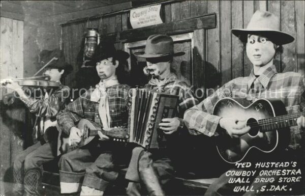 Cowboys Ted Hustead_s Coyboy Orchestra Wall Dru