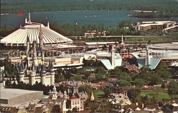 Disney World Cinderella Castle Space Mountain