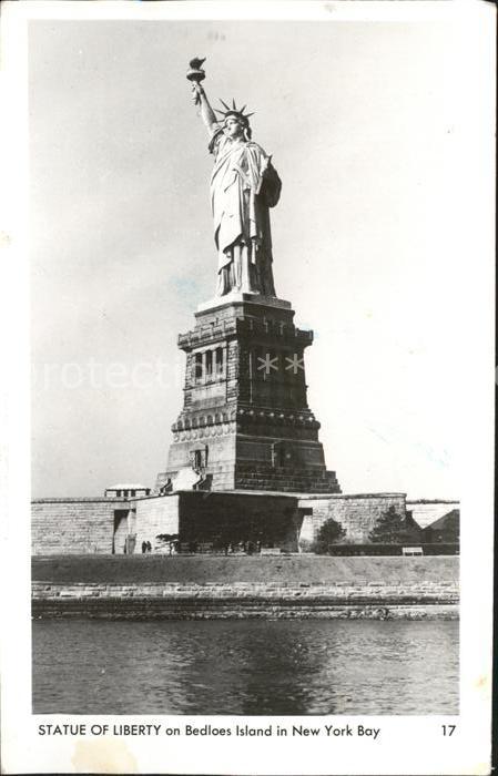 Statue of Liberty Bedloes Island New York Bay