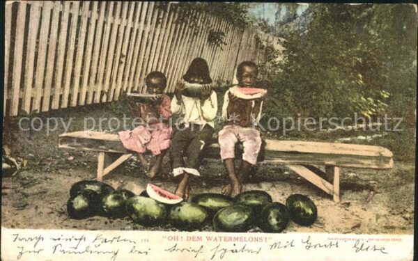 Obst Wassermelonen Kinder Watermelons