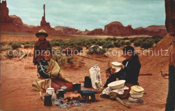 Indianer Native American Navajo Northern Arizona sagebrush fire