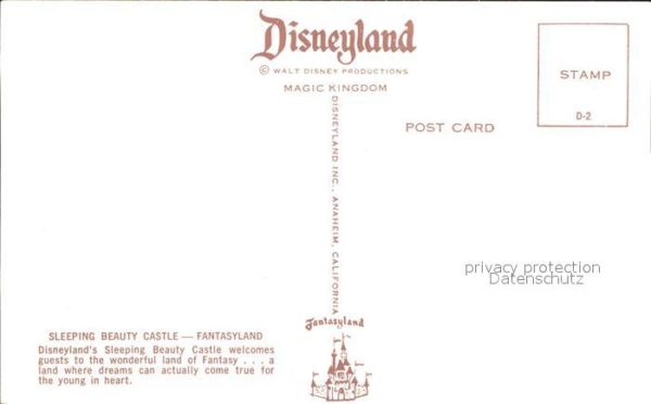 Disneyland California Sleeping Beauty Castle – Bild 2