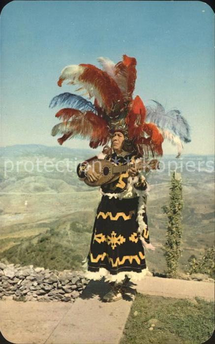 Mandoline Tänzer Concheros Guanajuato Mexico