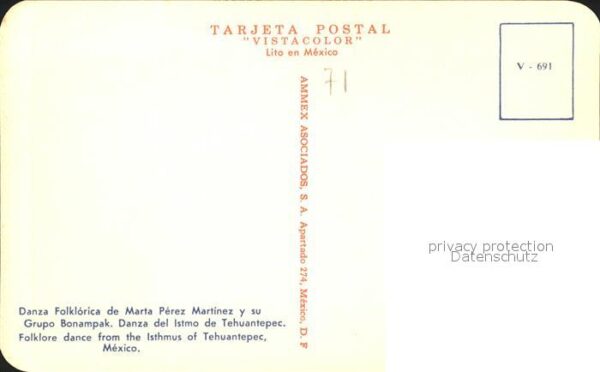Tanz Taenzer Danza Folklorica de Marta Perez Martine – Bild 2