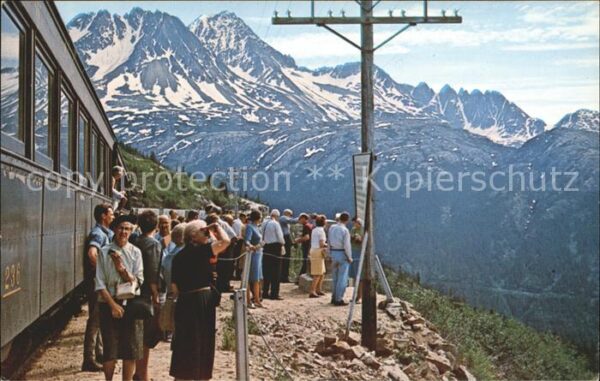 Eisenbahn Yukon Railroad White Pass Alaska