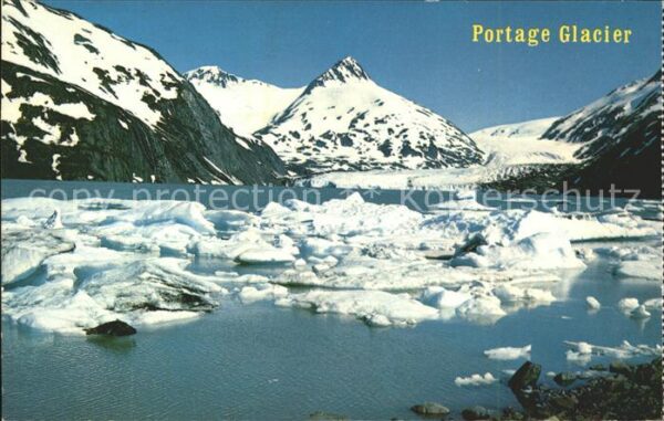 Gletscher Portage Glacier Kenai Peninsula Anchora