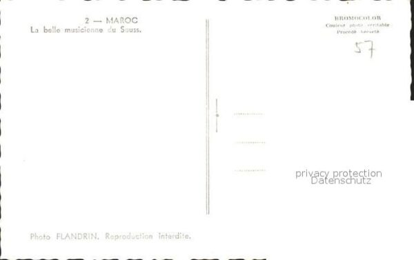 Musikinstrument Marokko Souss belle musicienne – Bild 2
