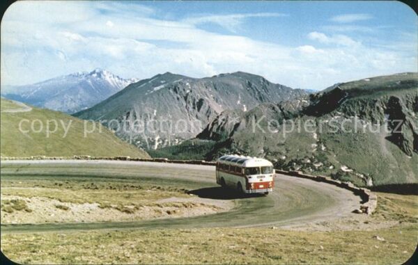 Busse Rocky Mountain Motor Bus Trail Ridge Ro