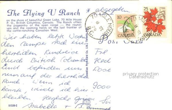 Pferde Flying U Ranch Mile House British Colum – Bild 2