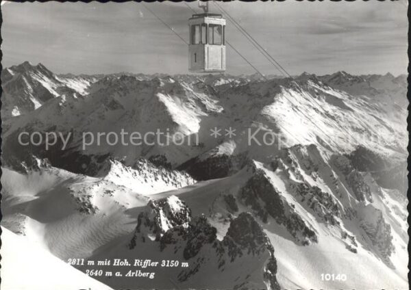 Seilbahn Valluga Arlberg Hoh. Riffler